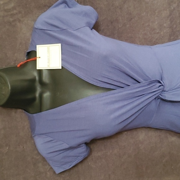 Rolla Coster Blue Twisted Knot Dress - Picture 2 of 3